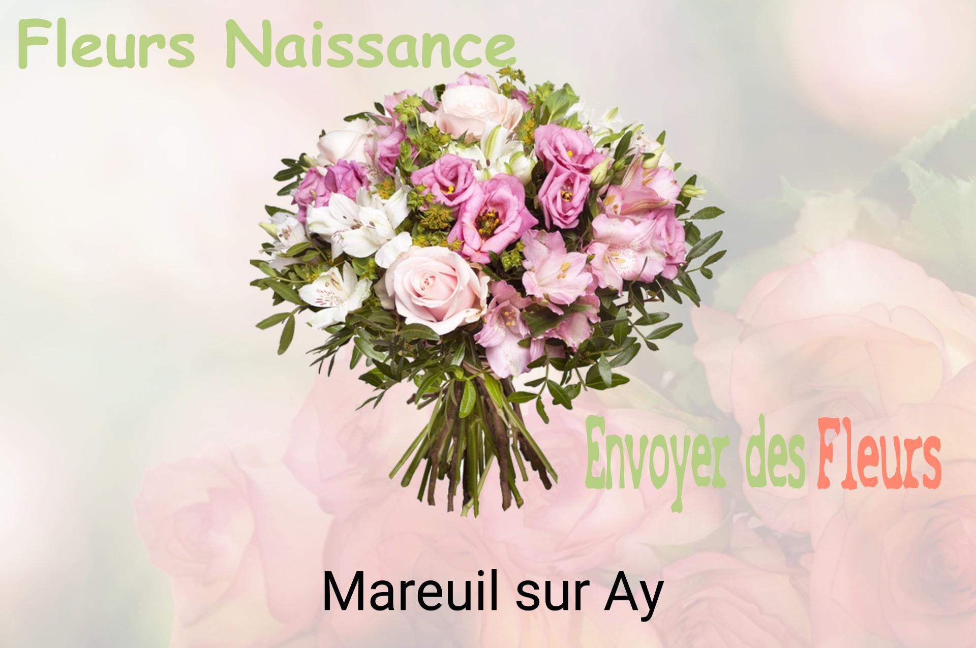 Bouquet de fleurs de naissance livré à Mareuil-sur-Ay