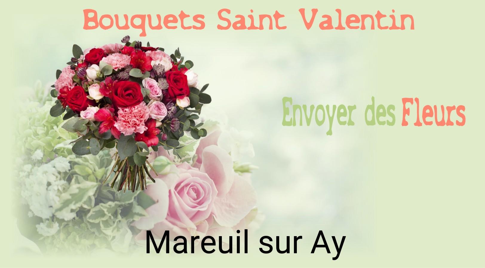 Roses de Saint-Valentin livrées à Mareuil-sur-Ay